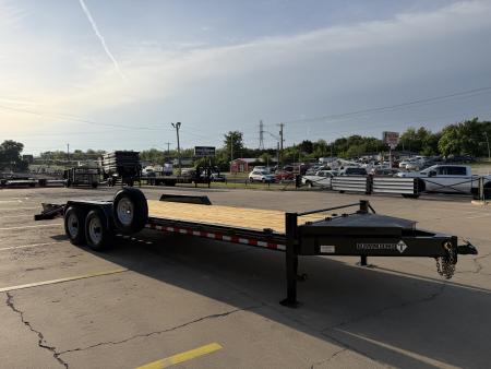 New #037825 2026 DIAMOND T HDSKP1608 24 X 83 HEAVY DUTY SKID PRO 16K EQUIPMENT HAULER W/ MAXX RAMPS