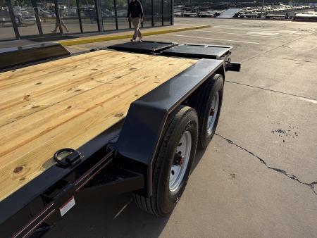 New #037825 2026 DIAMOND T HDSKP1608 24 X 83 HEAVY DUTY SKID PRO 16K EQUIPMENT HAULER W/ MAXX RAMPS