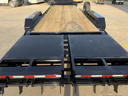 New #037825 2026 DIAMOND T HDSKP1608 24 X 83 HEAVY DUTY SKID PRO 16K EQUIPMENT HAULER W/ MAXX RAMPS