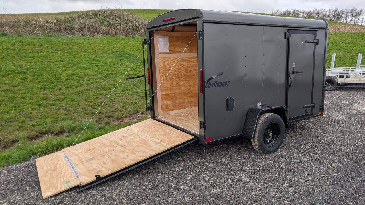 New 2026 Homesteader 6x10 Challenger Cargo Trailer w/ Ramp Door (6" Add'l Height)