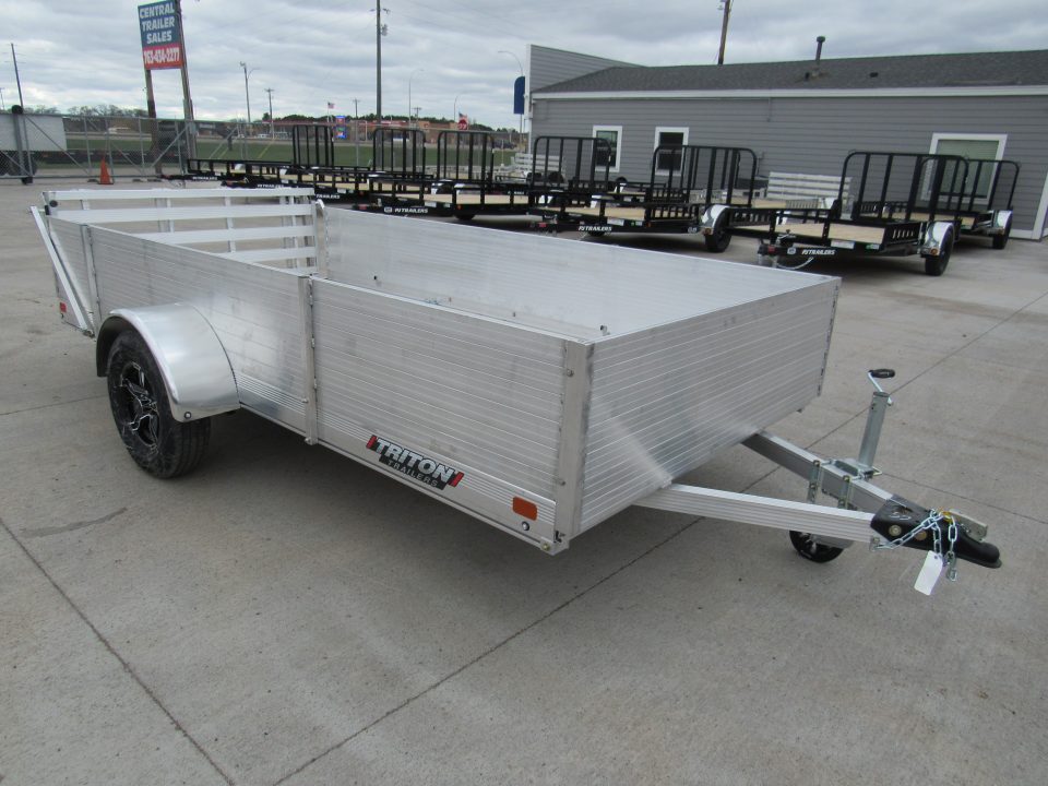 New 2026 Triton Trailers 6x12ft Aluminum Utility