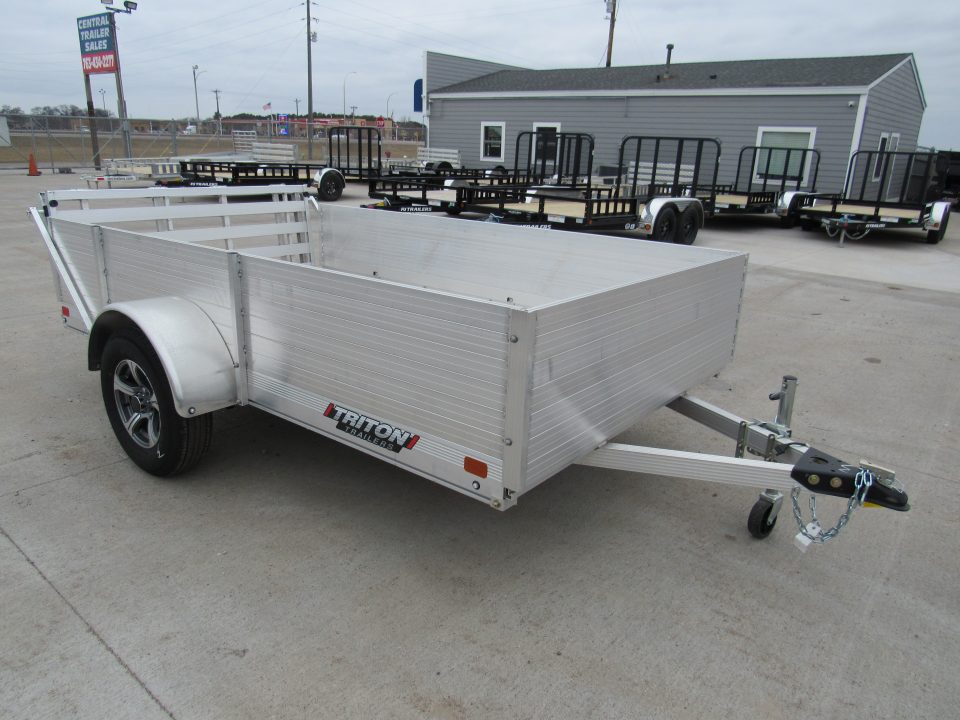 New 2026 Triton Trailers 6x10ft Aluminum Utility Utility Trailer