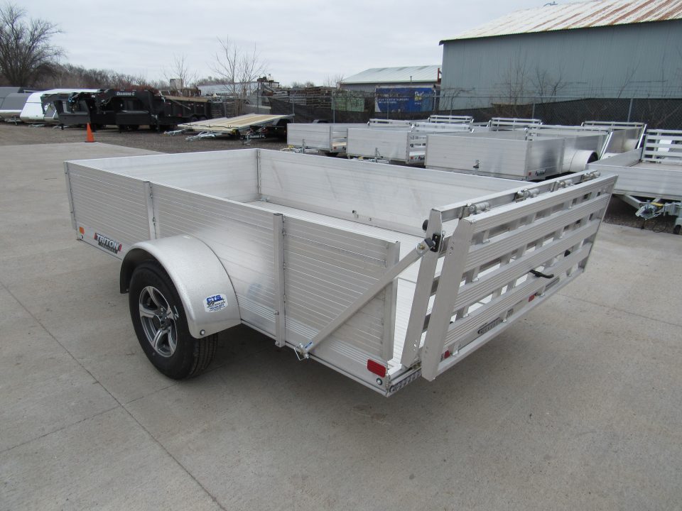 New 2026 Triton Trailers 6x10ft Aluminum Utility Utility Trailer