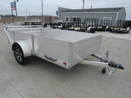 New 2026 Triton Trailers 6x10ft Aluminum Utility Utility Trailer