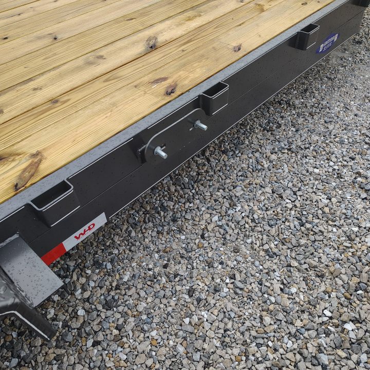 New 2026 WD Trailers 83x24 TA , 2' metal dovetail, 5.2k axles, Slide in ramps, Diamond Series Car Hauler