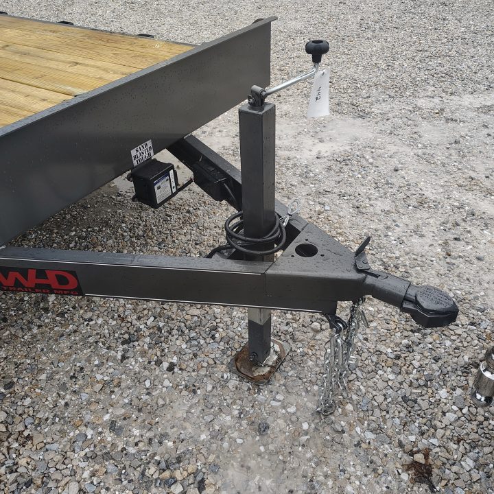 New 2026 WD Trailers 83x24 TA , 2' metal dovetail, 5.2k axles, Slide in ramps, Diamond Series Car Hauler