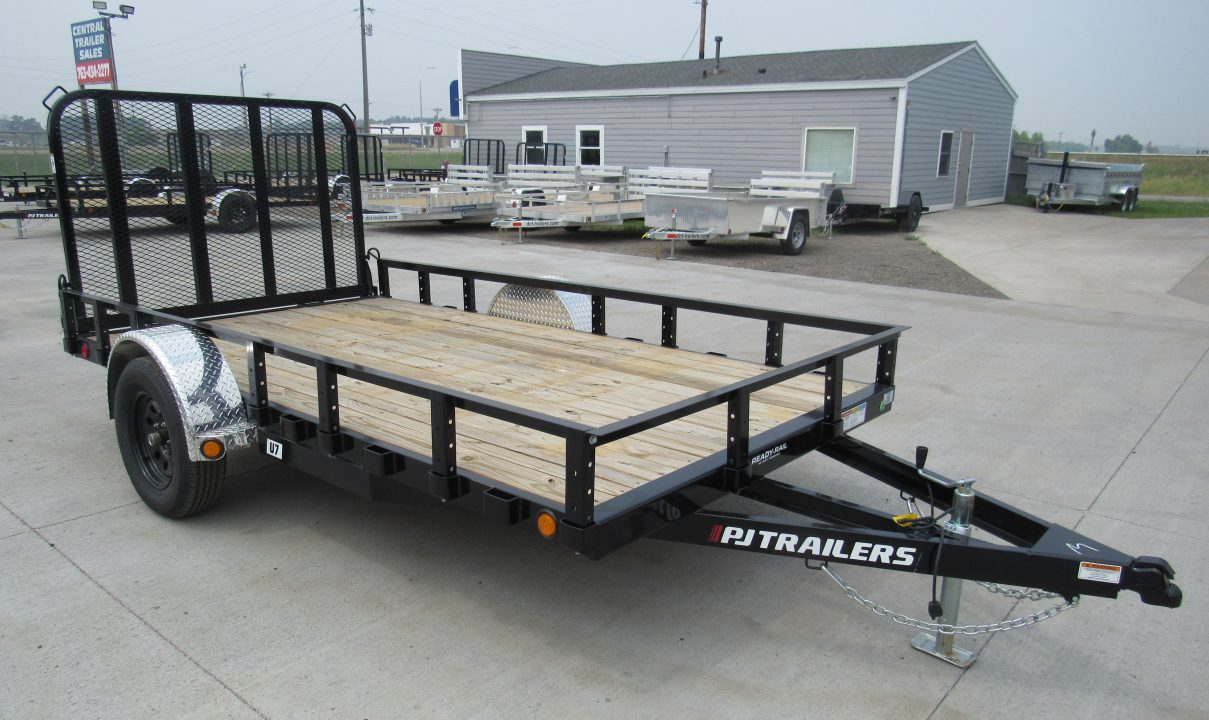 New 2026 PJ Trailers 77'x12ft Utility Utility Trailer