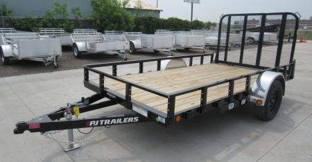 New 2026 PJ Trailers 77'x12ft Utility Utility Trailer