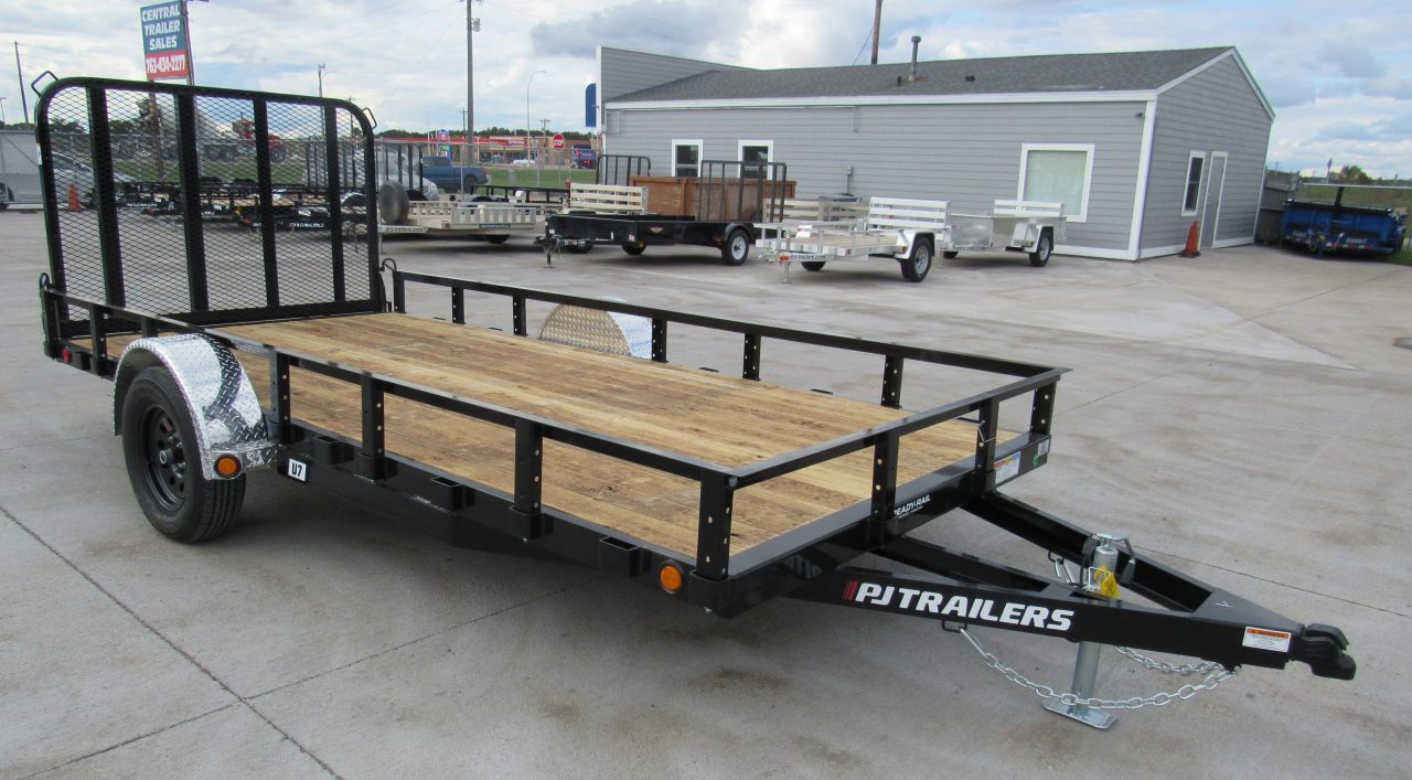 New 2026 PJ Trailers 77'x14ft Utility Trailer