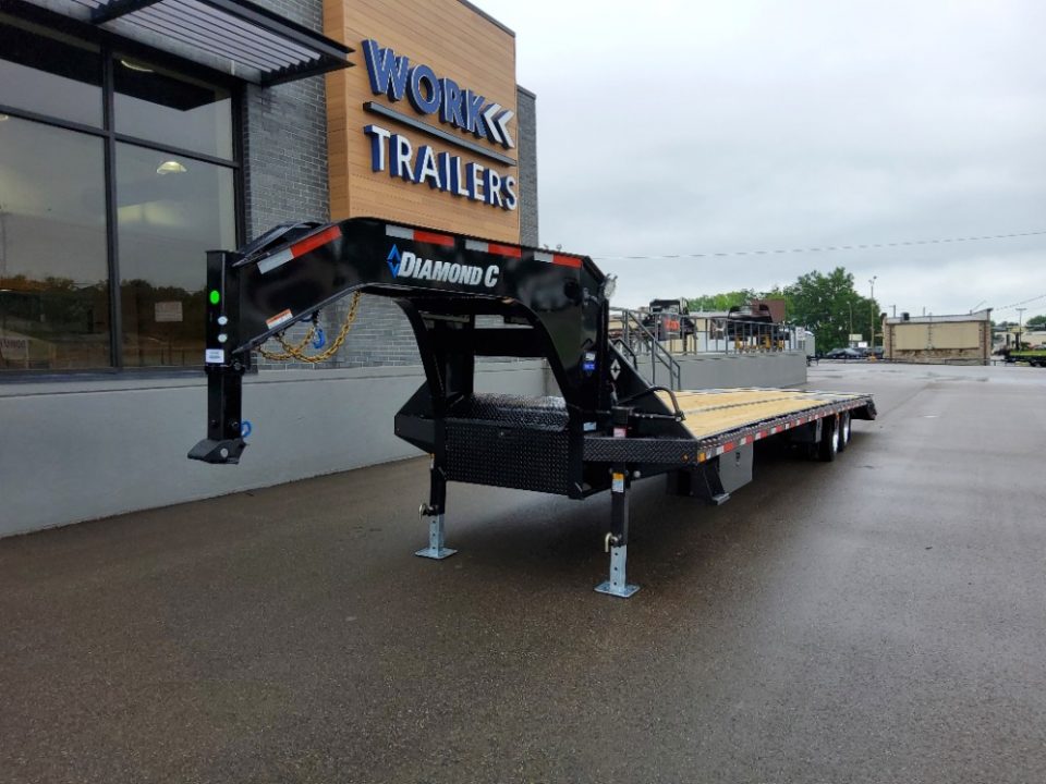 New 2026 Diamond C Trailers FMAX212MR Flatbed Trailer