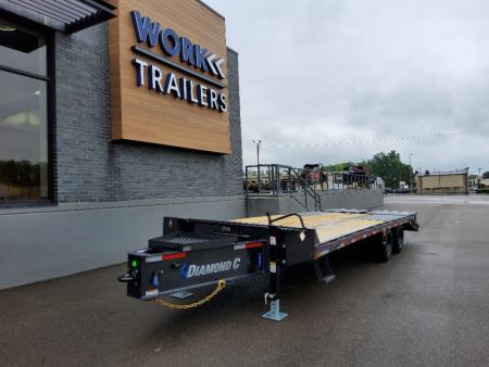 New 2026 Diamond C Trailers PX212MR/XDR 2 Flatbed Trailer