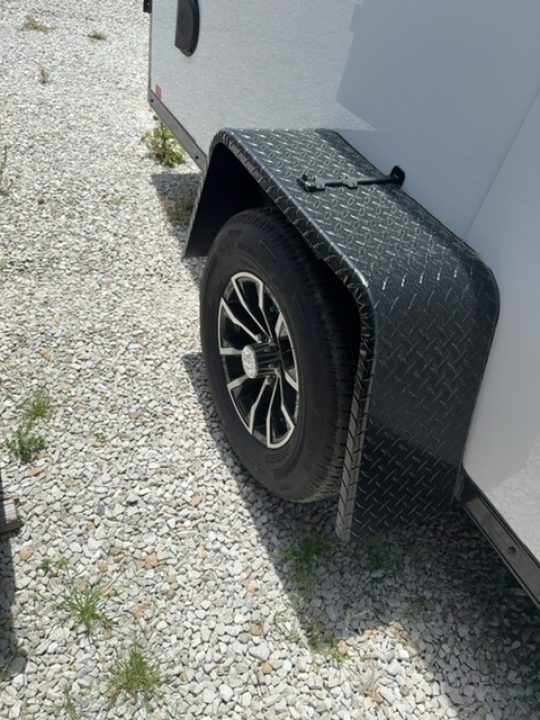 New 2026 Impact Trailers 6 x 14 Quake Flat Top V-Nose 3K