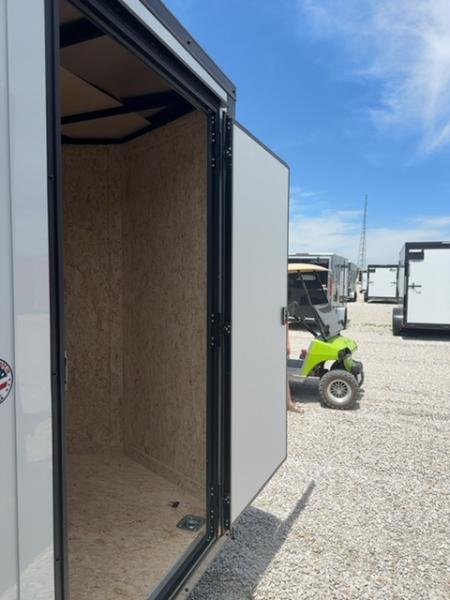 New 2026 Impact Trailers 6 x 14 Quake Flat Top V-Nose 3K