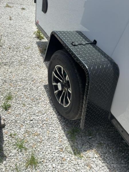 New 2026 Impact Trailers 6 x 14 Quake Flat Top V-Nose 3K