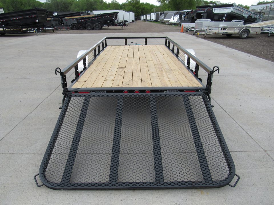 New 2026 PJ Trailers 77'x14ft 5200# Axle Utility Trailer