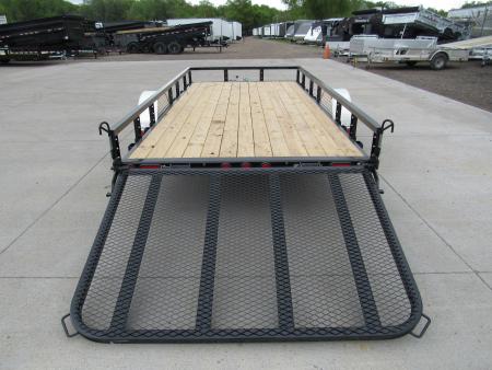 New 2026 PJ Trailers 77'x14ft 5200# Axle Utility Trailer
