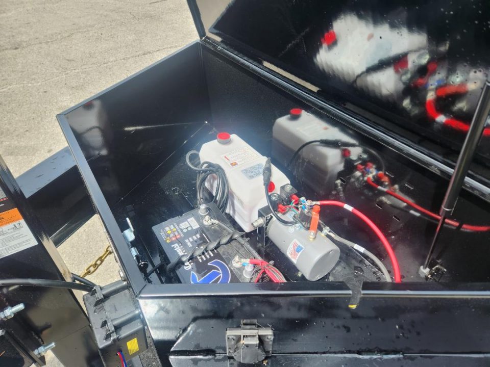 New 2026 Liberty 14K 83 x 16' Scissor Hoist Dump Trailer