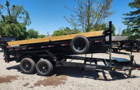 New 2026 Liberty 14K 83 x 16' Telescopic Hoist Dump Trailer