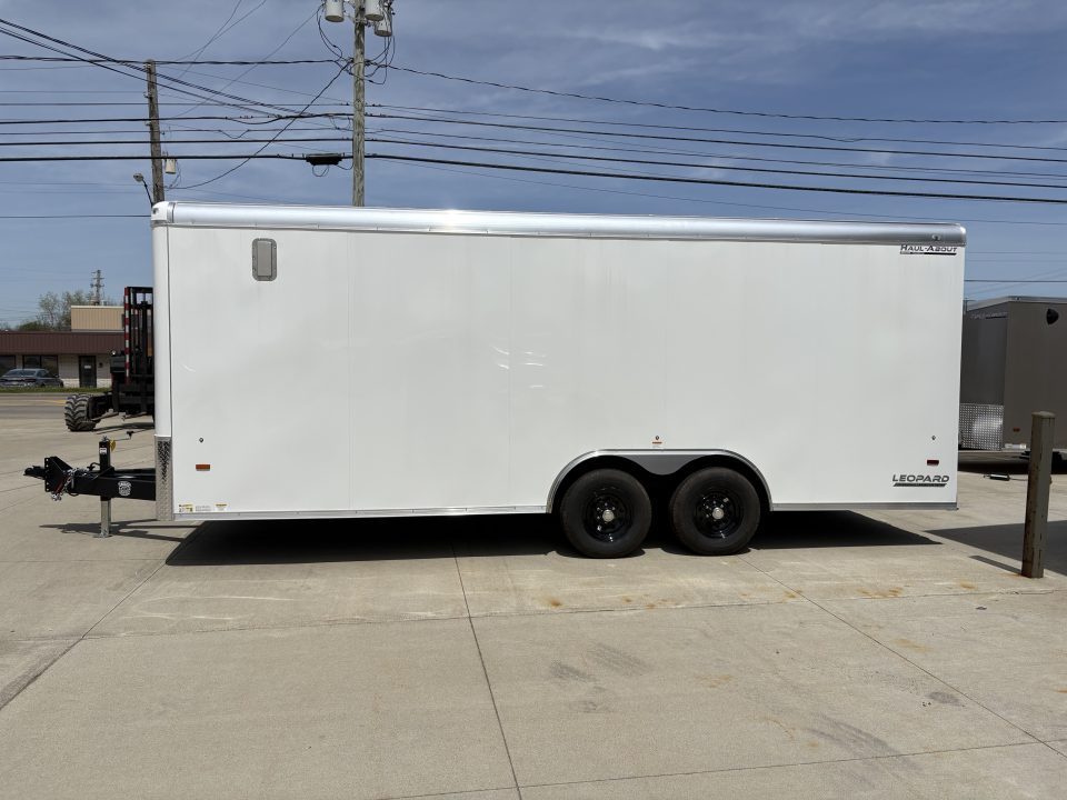 New 2026 Haul About Trailers 8.5'X20' LEOPARD W/LANDSCAPE PACKAGE Cargo / Enclosed Trailer