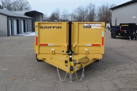New GRIFFIN 7x14 14K DUMP TRAILER w/ TELESCOPING CYLINDER