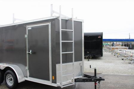 New 2026 Darkhorse Cargo DHW 6' x 12' Cargo / Enclosed Trailer - DOUBLE REAR DOOR - 7000# GVW