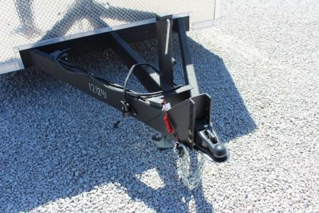 New 2026 Darkhorse Cargo DWRK 8.5' x 16' Flat Front Enclosed Cargo Trailer - Ramp Door - 9990#