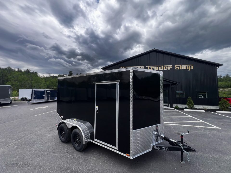 New 2026 Panther Cargo 7x12 +2ft V-Nose /.080 Polycore /6'6" Interior Height - 7000 GVW