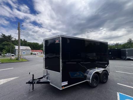 New 2026 Panther Cargo 7x12 +2ft V-Nose /.080 Polycore /6'6" Interior Height - 7000 GVW