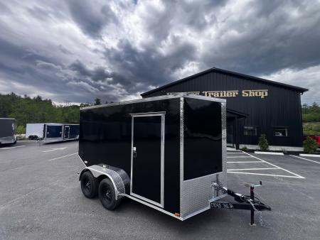 New 2026 Panther Cargo 7x12 +2ft V-Nose /.080 Polycore /6'6" Interior Height - 7000 GVW