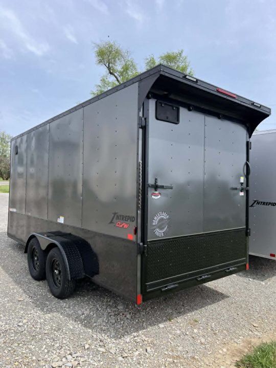 New 2026 Homesteader Trailer 7 x 16 Tandem Axle OHV Pkg Cargo / Enclosed Trailer