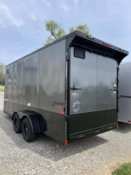 New 2026 Homesteader Trailer 7 x 16 Tandem Axle OHV Pkg Cargo / Enclosed Trailer