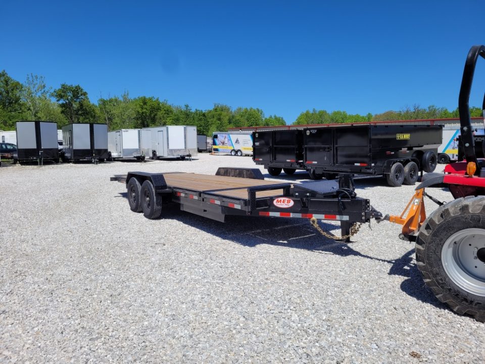 New 2026 MEB 83x20 TA, 14k axles Tilt Trailer