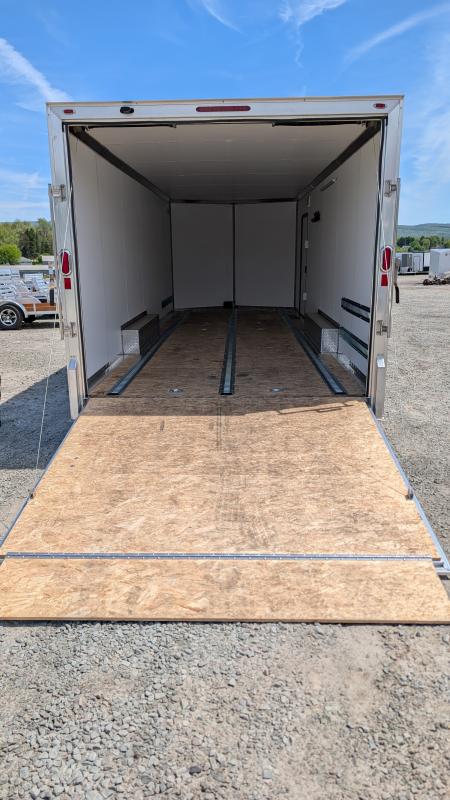 Used 2025 Legend 8.5 x 24 + 2' V Thunder Car Hauler w/ Ramp Door (84" Interior)