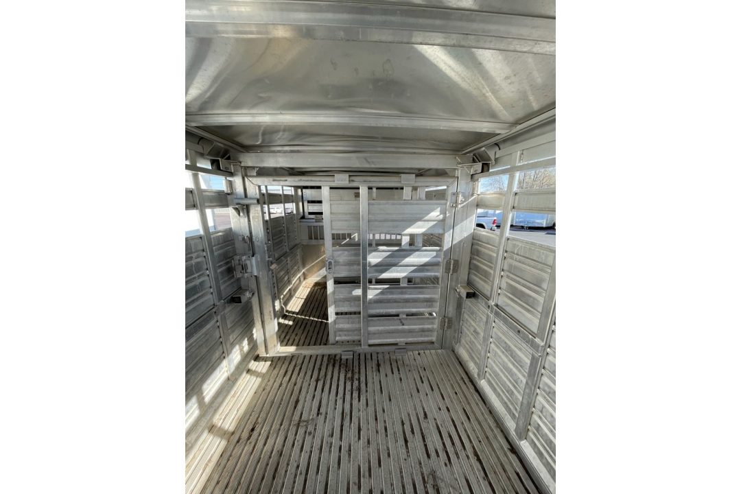 Used 2016 Featherlite Trailers 7x28 Stock Trailer