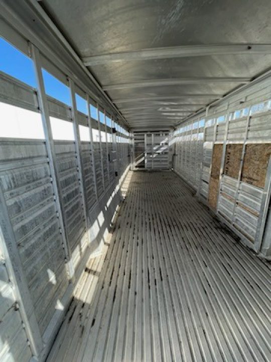 Used 2016 Featherlite Trailers 7x28 Stock Trailer