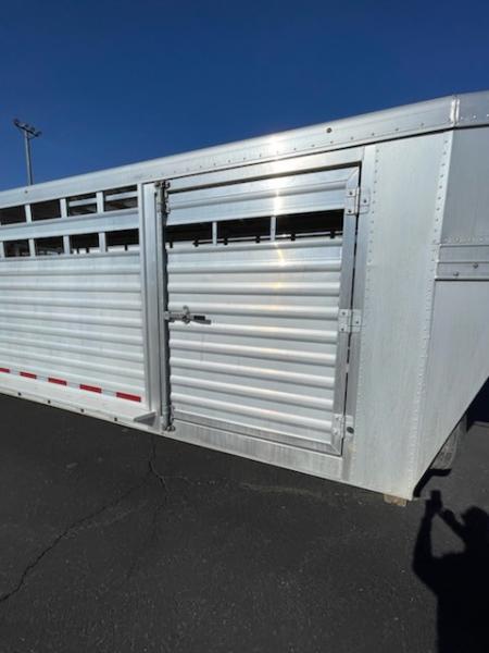 Used 2016 Featherlite Trailers 7x28 Stock Trailer
