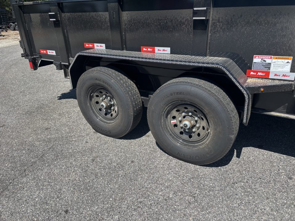 New 2026 Trail Maxx 83x16 TELESCOPIC CYLINDER 14K GVWR GOOSENECK Dump Trailer