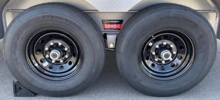 New Diamond C 14' LPT 207 Dump Trailer: Metallic Silver, 14,900 lb (GVWR), Spare