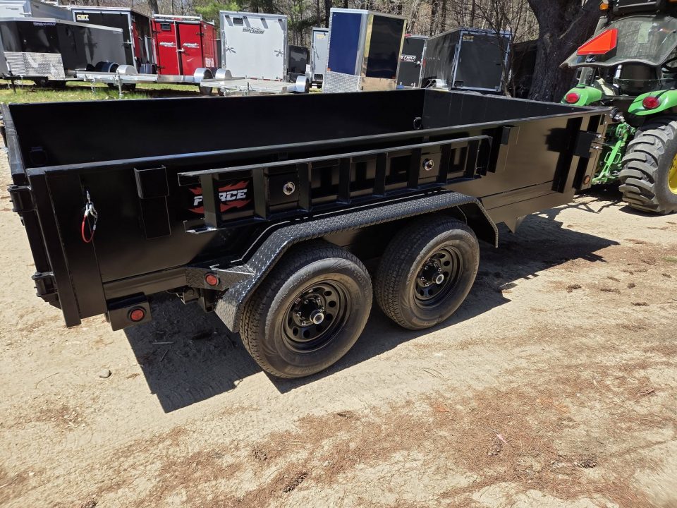 New 2026 Force 6x12 9990lb gvwr dump trailer with tarp kit Dump Trailer