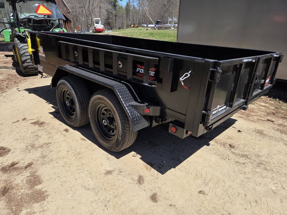 New 2026 Force 6x12 9990lb gvwr dump trailer with tarp kit Dump Trailer