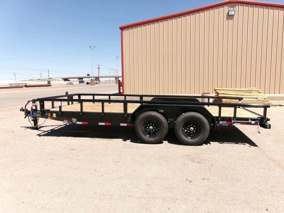 New 2026 Load Trail 83x18 HD Utility w/ Removable Sides 14k
