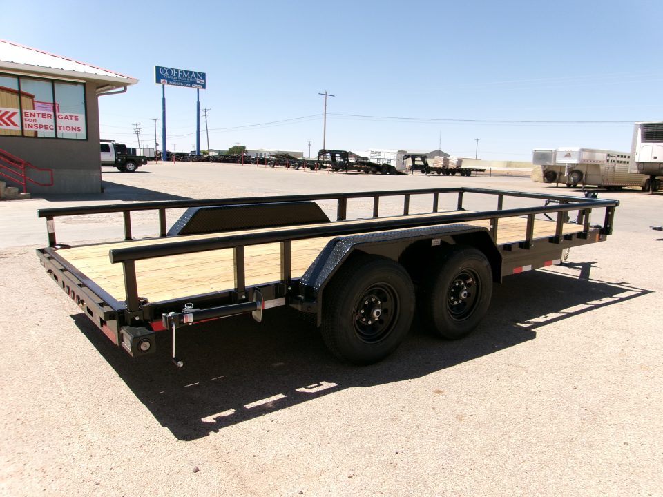 New 2026 Load Trail 83x18 HD Utility w/ Removable Sides 14k