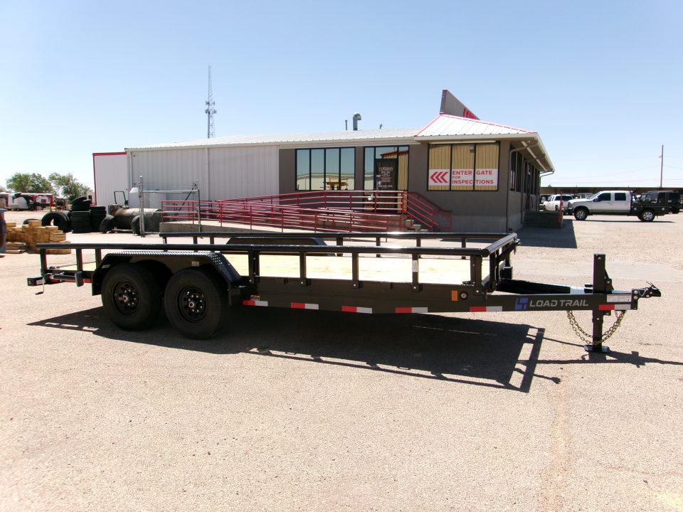 New 2026 Load Trail 83x18 HD Utility w/ Removable Sides 14k