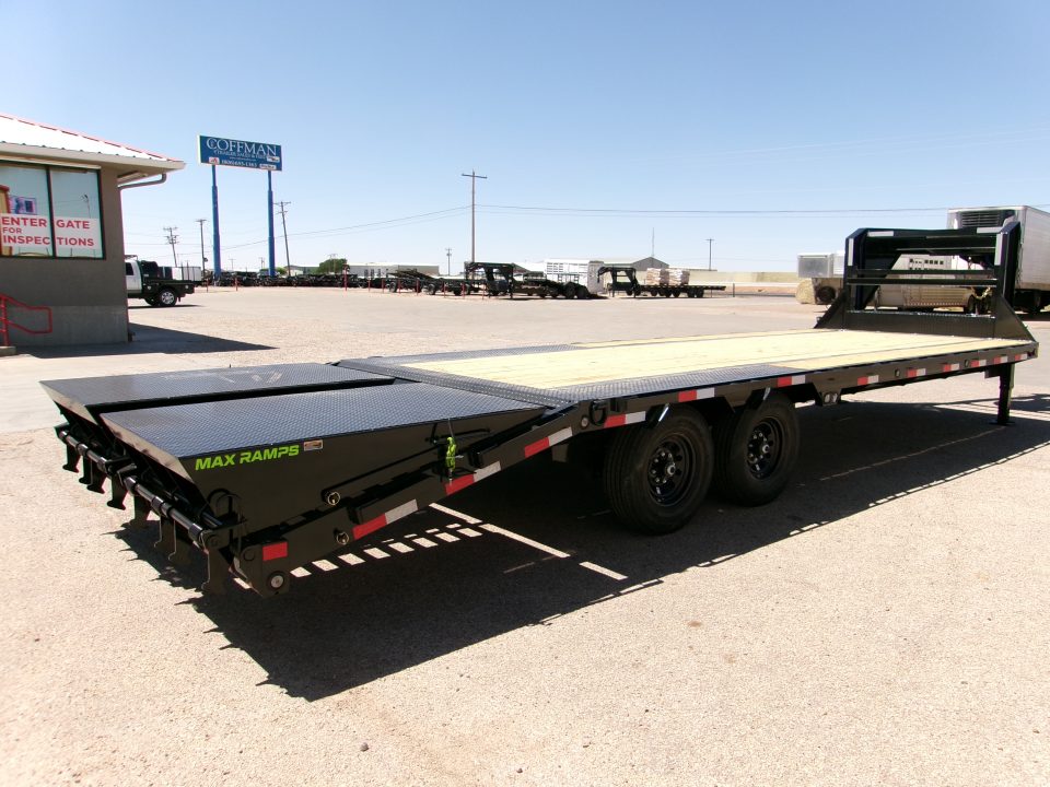 New 2026 Load Trail 102x26 GN Flatbed w/ Max Ramps 14k