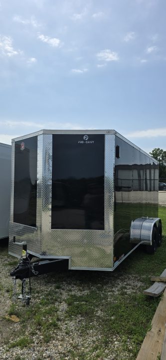 New 2026 NationCraft Trailers 7 X 16 TA POLY Cargo / Enclosed Trailer