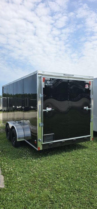 New 2026 NationCraft Trailers 7 X 16 TA POLY Cargo / Enclosed Trailer
