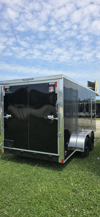 New 2026 NationCraft Trailers 7 X 16 TA POLY Cargo / Enclosed Trailer