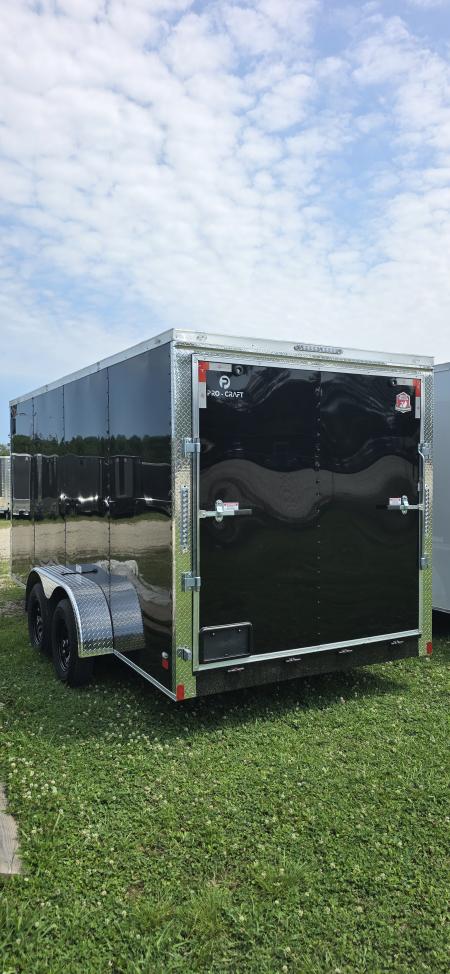 New 2026 NationCraft Trailers 7 X 16 TA POLY Cargo / Enclosed Trailer