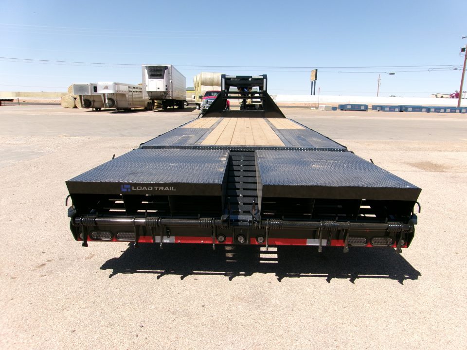 New 2026 Load Trail 102x25 GN Flatbed w/ Max Ramps 24k