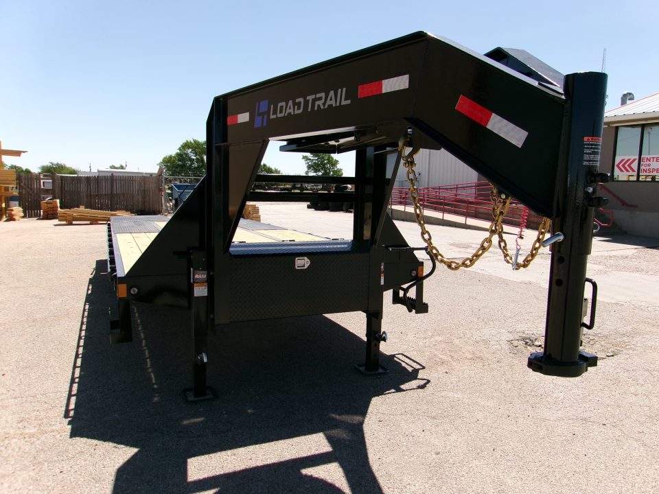 New 2026 Load Trail 102x25 GN Flatbed w/ Max Ramps 24k